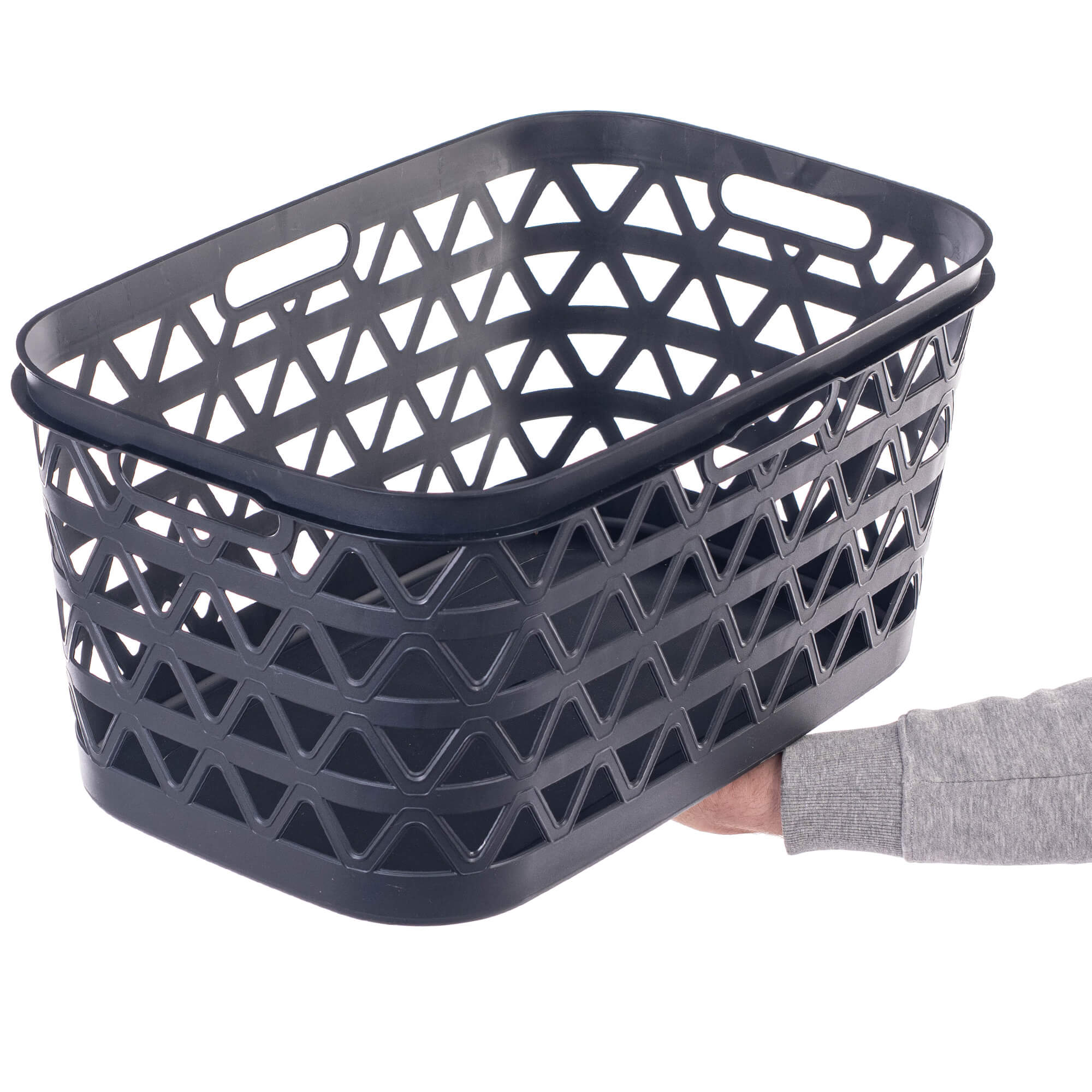 Kosz na bieliznę Curver Oceana 45L granatowy