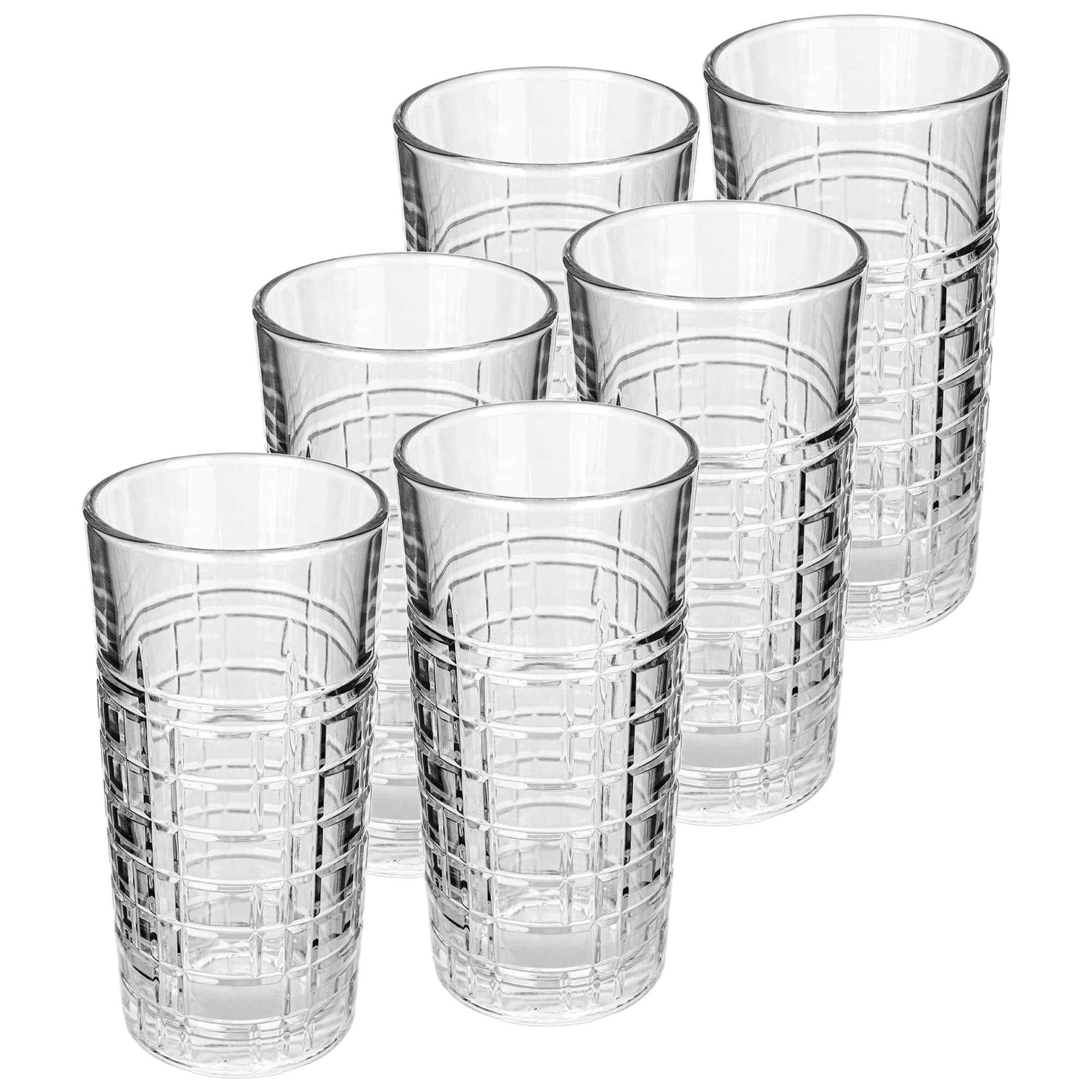 Szklanka wysoka do napojów Vion 350ml 6 szt.
