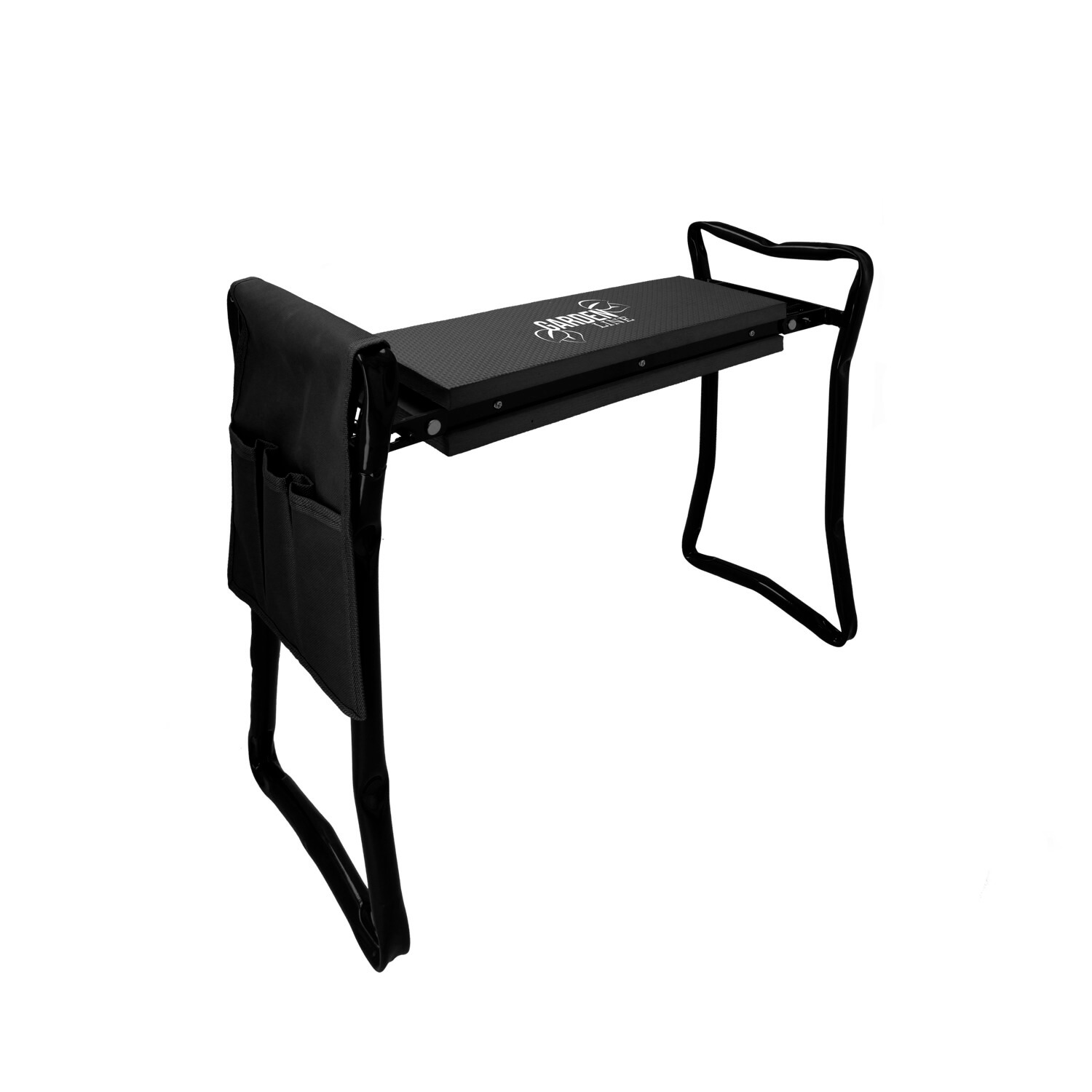 Klęcznik ogrodowy 3w1 59 x 49 cm, czarny