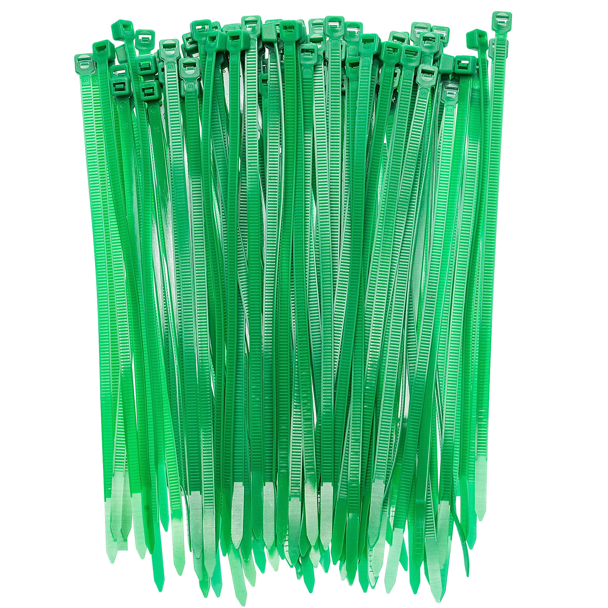 Opaski zaciskowe Maurens 200 x 3.6 mm zielone 100 szt.