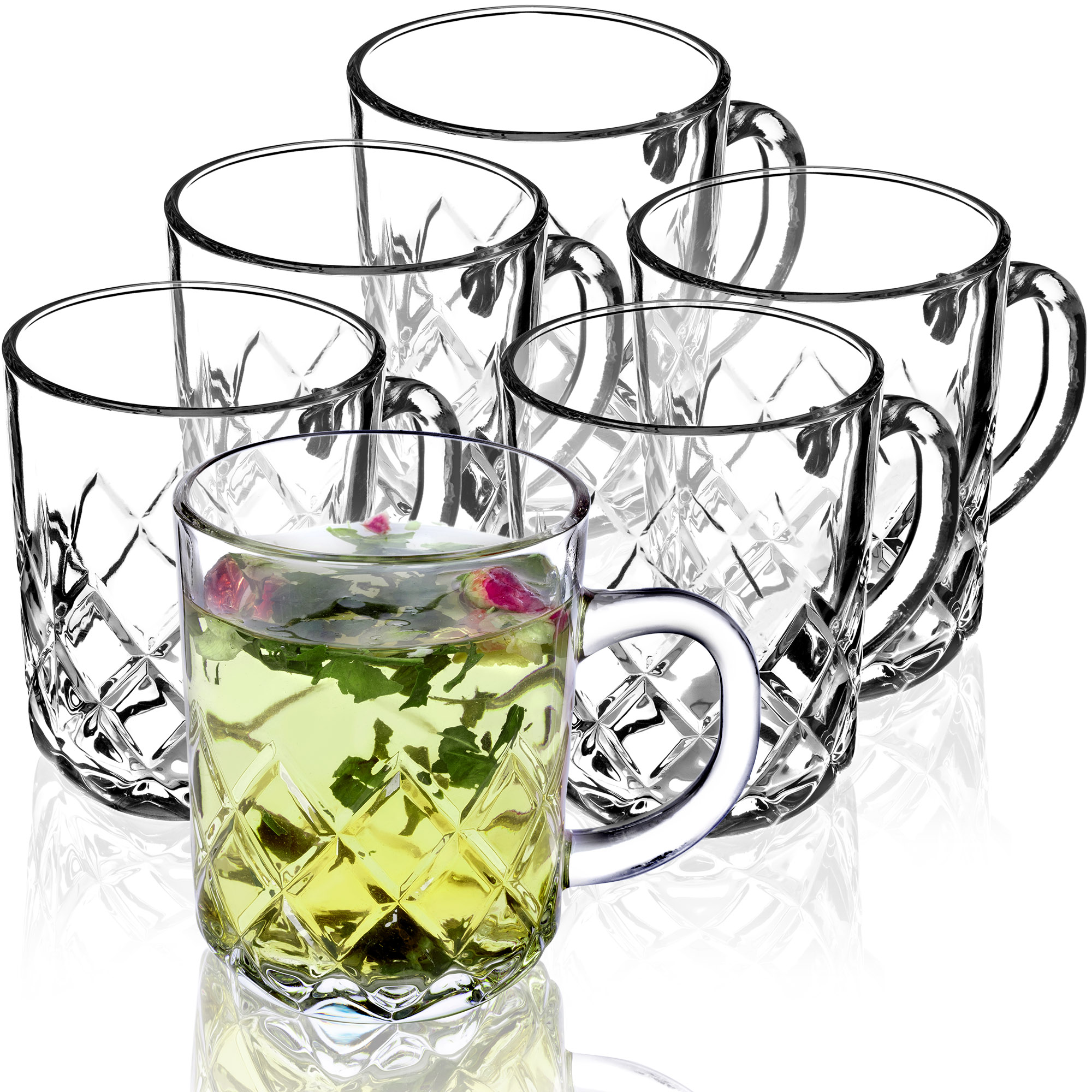 Kubki do kawy i herbaty Brescia 230 ml, 6 szt.