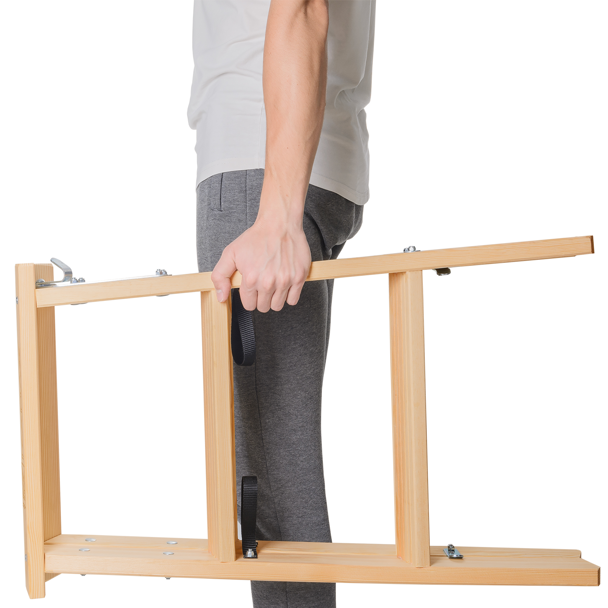 Drabina drewniana Opawa 3 stopnie