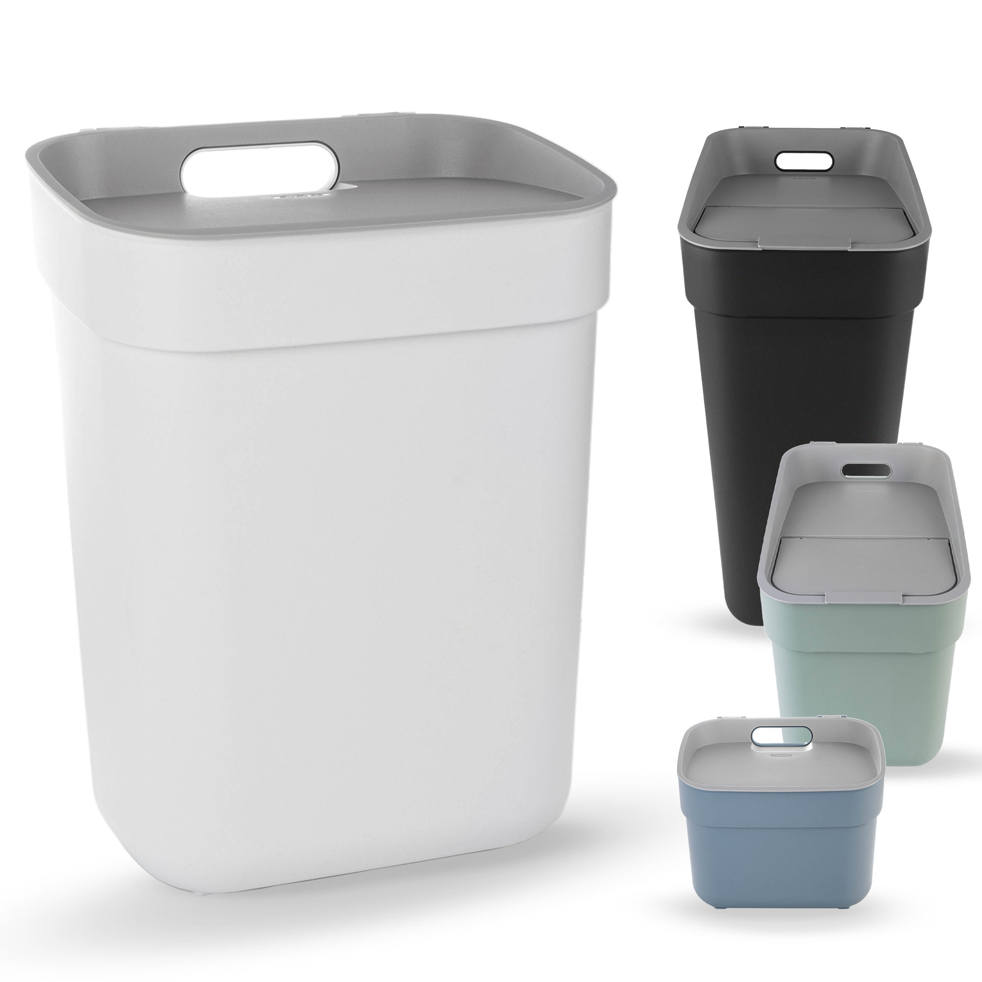 Kosz do segregacji śmieci Curver Ready to Collect 10L biały
