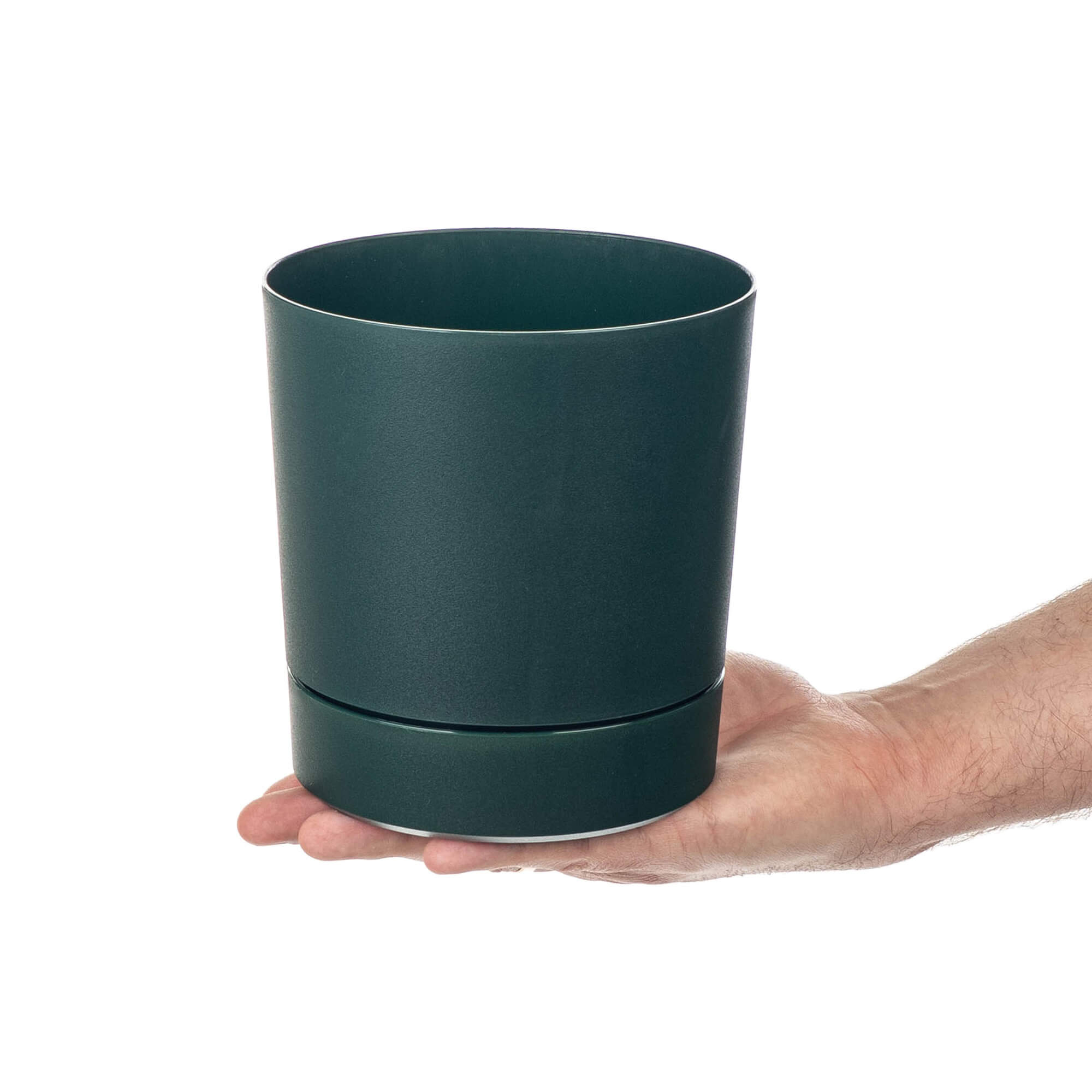 Donica z podstawką Verri 14.5 cm awokado