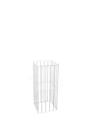 Pergola ogrodowa słup Kanny 60 cm, srebrna