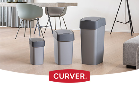 Curver &mdash; kosze, pojemniki na śmieci, segregacja, recykling, organizacja odpad&oacute;w